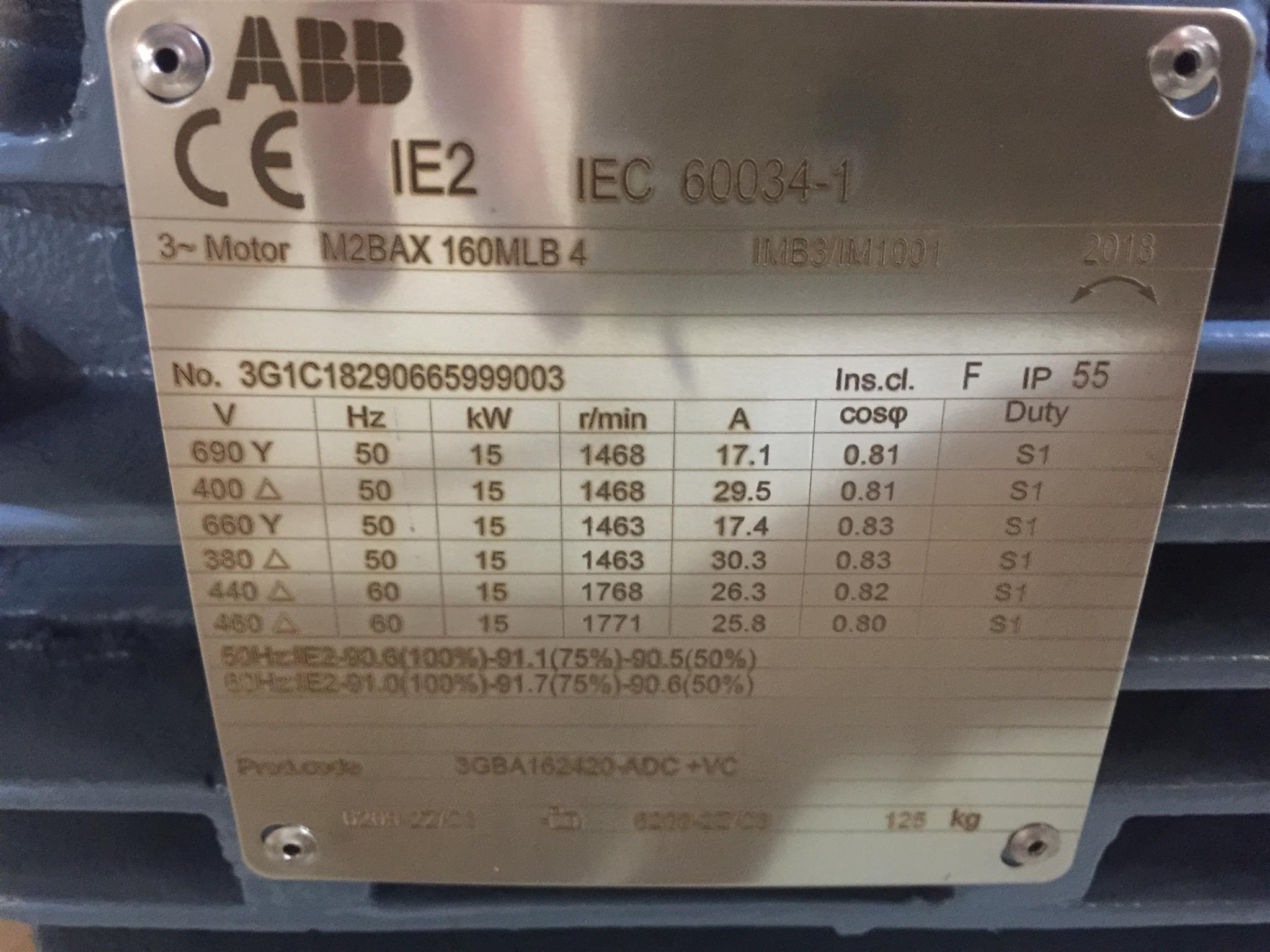 HÌNH ẢNH Động cơ điện motor ABB